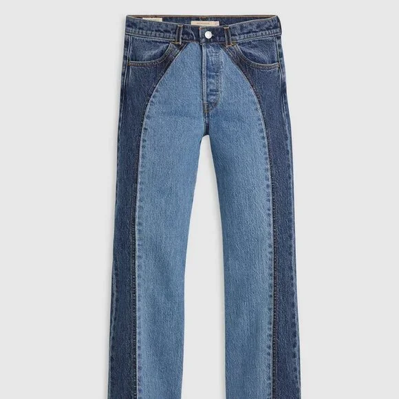 Levi_s Wedgie Bootcut Western Women_s Jeans Color Practically Pieced - Picture 3 of 4